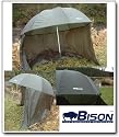 45 INCH BISON BROLLY UMBRELLA WITH ZIP ON SIDES