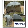 45" BISON TOP TILT FISHING UMBRELLA SHELTER WITH ZIP ON SIDES