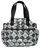 Jet Check Mate Tennis Tote Bag