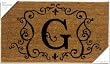Monogram Coir Doormat Insert - G Monogram Coir Doormat Insert - G