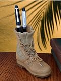 Caravelle Designs PN-13 Desert Storm Combat Boot Pen Holder
