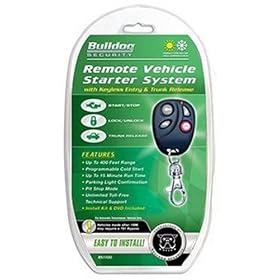 Click here to buy Bulldog Security Remote Starter & Keyless Entry System.