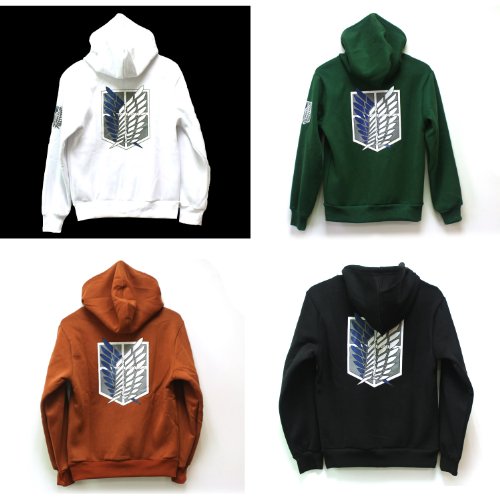Attack on Titan Shingeki no Kyojin Scouting Legion Hoodie Cloak Sweater Cosplay