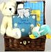 Tiny Miracles: Baby Boy Gift Basket
