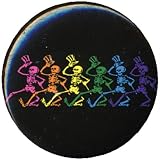 Grateful Dead - Dancing Skeletons Button