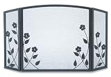 51wHmZIN79L. SL160  Pilgrim Home and Hearth Napa Forge Forged Floral Tri Panel Fireplace Screen