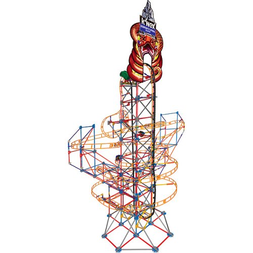 Childrens Toyshop  Toys : K'nex Serpent's Spiral Coaster - 1118 pcs