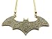 Search : Iced Out Batman Hip Hop Pendant w/Gold Franco Chain