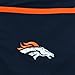NFL Denver Broncos Unisex Solid Scrub Pants - Navy Blue