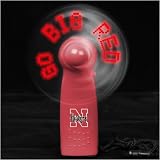 Nebraska Cornhuskers Scarlet Light-up Message Fan