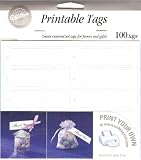 Wilton Rectangle Printable Tags 100 Pack 51wHrEK8ziL. SL160 Wilton Rectangle Printable Tags 100 Pack