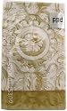 3 packs of Gold & Silver Baroque Colorful Buffet Napkins or Disposable Guest Towels, pack of 15, 5 by 8 inches