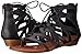 Rampage Women's Santini Cutout Lace-Up Open Toe Ankle Strap Gladiator Sandal