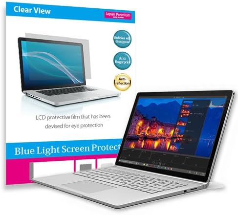 (Media Cover Market)Silicon keyboard cover and a set of Screen Protector to block the blue light for Microsoft Surface book
