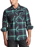 DC Young Men's Quid Longsleeve Flannel Shirt