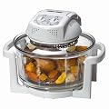 Easycook 727 "Halogen styled" 17L Oven - Premium French Crafted Glass Bowl + �50 of FREE accessories (inc. Extension Ring, Lid Holder, Baking Tray, 3 Cooking Racks & Cookbook (110 recipes))