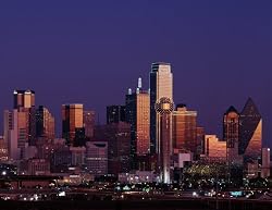 A View of 'Big D' - Dallas - Spectacular 16"x20" Photographic Print by Carol M. Highsmith