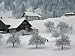 Switzerland, Winter Snow Scene in Alps near Appenzell Photographic Poster Print by Brimberg & Coulson, 12x9