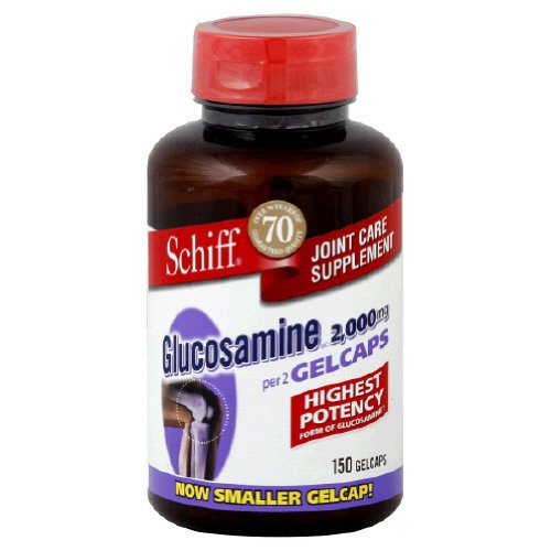 Schiff Glucosamine 2000 mg Coated Tablets 150 Ea Health products