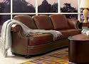 2pc Fairbanks Soft Top Grain Italian Leather Sofa Couch and Loveseat Set