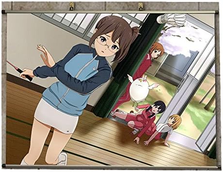 Canvas Wall Scroll Poster (32x20 inches)-Anime Tamako Market Tamako Kitashirakawa Midori Tokiwa Kanna Makino Shiori Asagiri Dera Mochimazzi_689170