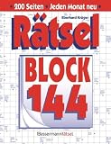 Produkt-Bild: R&auml;tselblock 144 - 5er Einheit