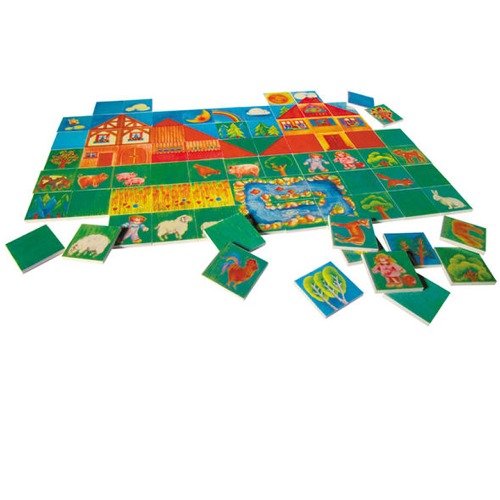 Childrens Toyshop  Toys : Varialand Wooden Tile Game