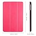 Inateck iPad Mini 3/2/1 Case - iPad Mini 3 Leather Case, iPad Mini 2 Leather Cover, iPad Mini Case, with Magnetic Auto Sleep Wake-up Function, Rose