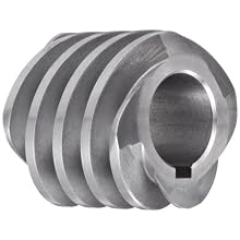 Boston Gear D1618KLH Worm Gear, 14.5 Degree Pressure Angle, 0.750" Bore, 10 Pitch, 1.25 PD, LH