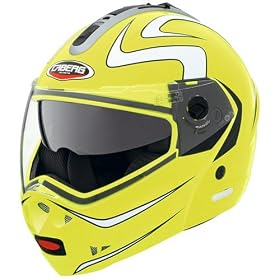 Caberg Konda Flip Front Motorcycle Helmet - Hi Vis Medium