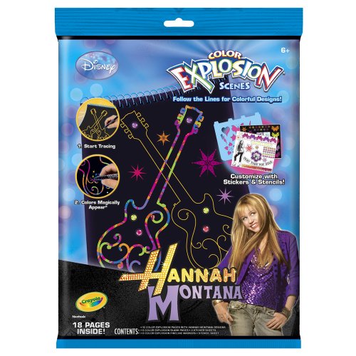 Crayola Hannah Montana Color Explosion Scenes