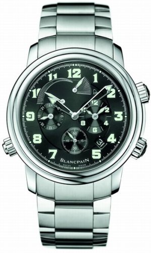 Blancpain Men's 2041.1130M.71 Leman Reveil GMT Alarm