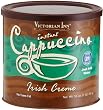 Victorian Inn Instant Cappuccino, Irish Creme, 16-Ounce Canisters (Pack of 6)