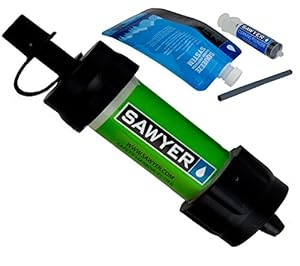 Sawyer Products SP101 Mini Water Filtration System, Single, Green