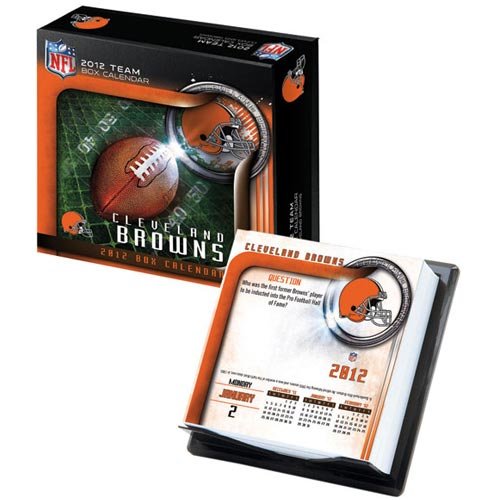 Turner Cleveland Browns 2012 Box Calendar