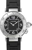 Cartier Steel Pasha Seatimer Black Dial Ladies Watch W3140003 51wIJqWhnNL. SL160 Cartier Steel Pasha Seatimer Black Dial Ladies Watch W3140003