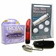 Trojan Her Pleasure Vibrating Touch Fingertip Massager Kit