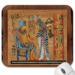 Mousepad - 9.25" x 7.75" Designer Mouse Pads - Design: Egypt/Egyptian Papyrus Art (MPPY-030)
