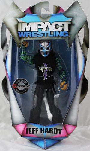 "FULL METAL" JEFF HARDY - RINGSIDE COLLECTIBLES EXCLUSIVE TNA IMPACT TOY WRESTLING ACTION FIGURE