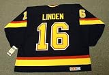 TREVOR LINDEN Vancouver Canucks 1994 CCM Vintage Throwback Away NHL Hockey Jersey