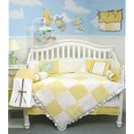 SAVE $139.96 - New Yellow Minky Dot Chenille 10pcs Baby Crib Bedding Set $49.99