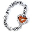 Texas Longhorns Gametime Heart Bracelet/Watch