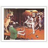 Scratching Beagle Print