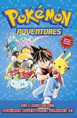 By Hidenori Kusaka Pokemon Adventures Red & Blue Box Set (set includes Vol. 1-7) (Box)