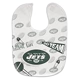 NFL Football Full Color Mesh Baby Bibs (New York Jets)
