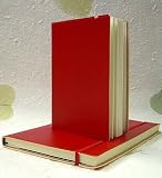 Pentalic a la Modeskin Sketch Book- 6x8 Inch Red Cover