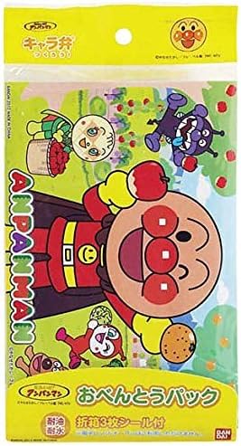 Anpanman Obento pack 3 pieces ( disposable lunch box ) by Torne