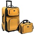 Traveler's Choice Rio Luggage 2-pc. Set - Mustard