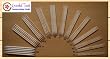 6" Double Point Bamboo Knitting Needles 12 Assorted Sizes