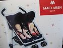 MACLAREN TOY JUNIOR OWEN TWIN TECHNO DOLL STROLLER